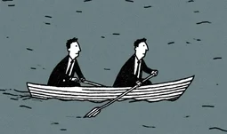 some bankers in a boat 