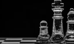 some chess pieces 