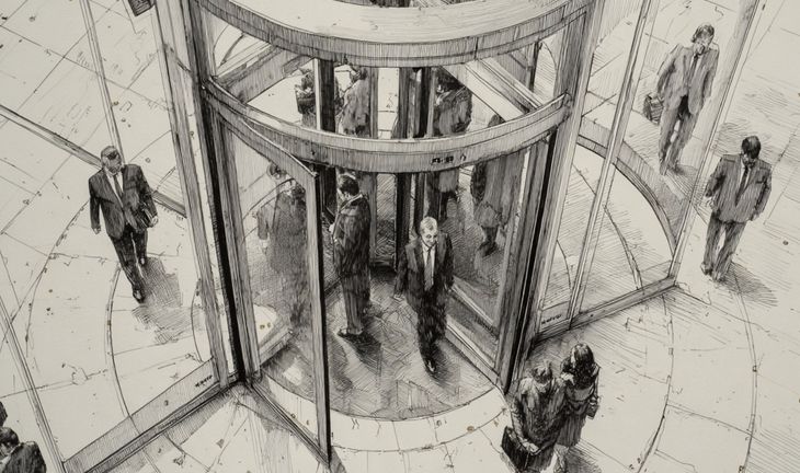 revolving door 