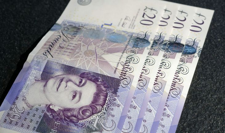 Pounds, which Evercore bankers in London are paid in.