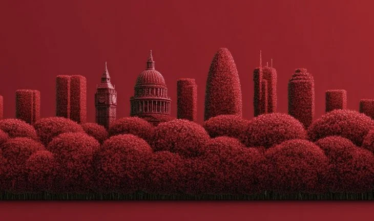 red hedges london skyline
