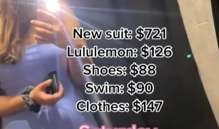 Junior bankers' TikTok videos about their spending habits