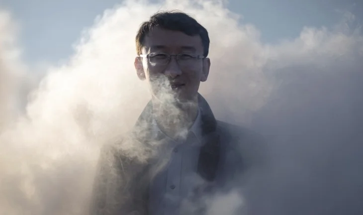 Yufei Zhao in a cloud 
