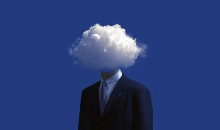 cloud head man 
