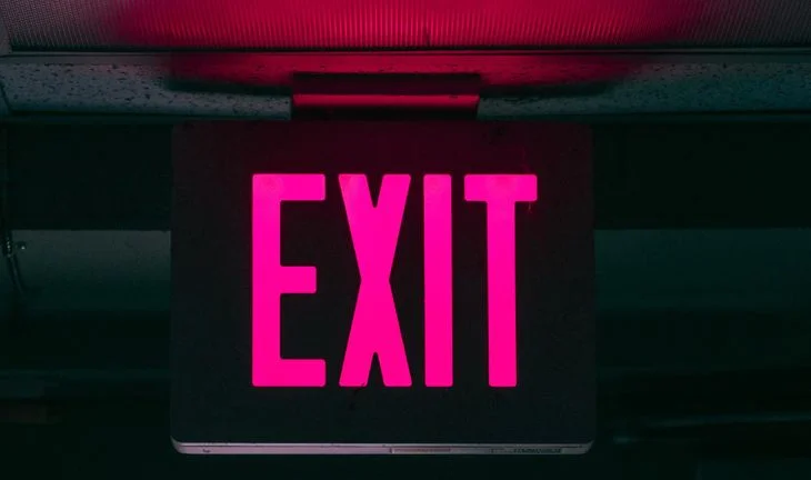 exit sign