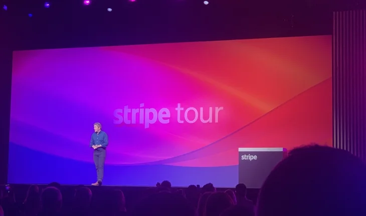 John Collison at Stripe Tour London