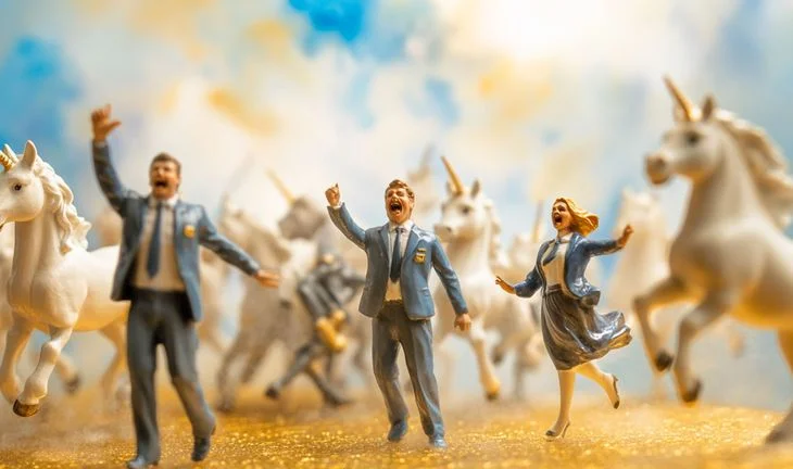 some bankers and unicorns