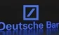 a partially cut off Deutsche Bank sign 